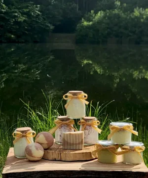 Coconut scent line for the products page.