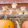 Pumpkin-Spice-600x525-product-lettering Pumpkin Spice scent line with alphanumeric notation for each product.