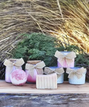 Peppermint scent line for the products page.